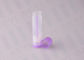 трубки пурпурной пластиковой округлой формы трубок лоска губы 5г чистые косметические