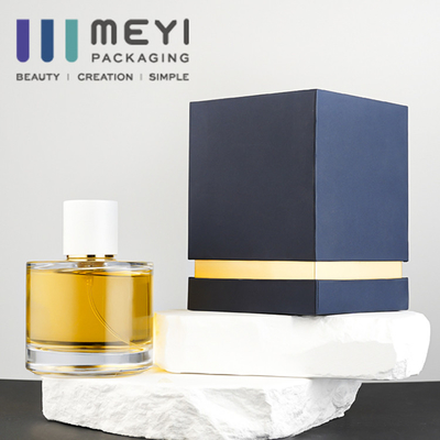 Косметические опарникы стеклянных бутылок 50ml и 100ml с крышками придают квадратную форму коробке формы
