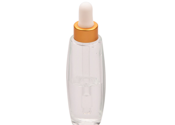 18/400 капельниц ясности 30ml 1 Oz стеклянных разливает рукав по бутылкам силикона контейнеров