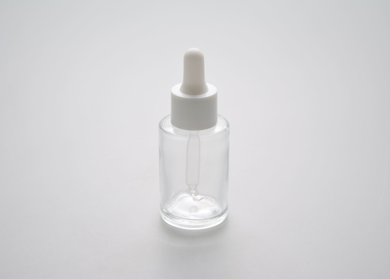 Бутылки 20/410 капельниц плеча 30ml бутылки насоса эфирного масла плоские стеклянные